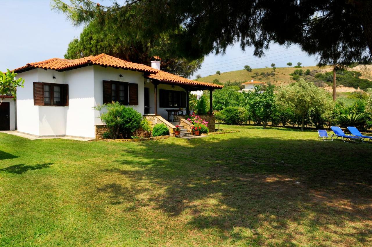 Athos View Villa By The Sea Ormos Panagias Extérieur photo