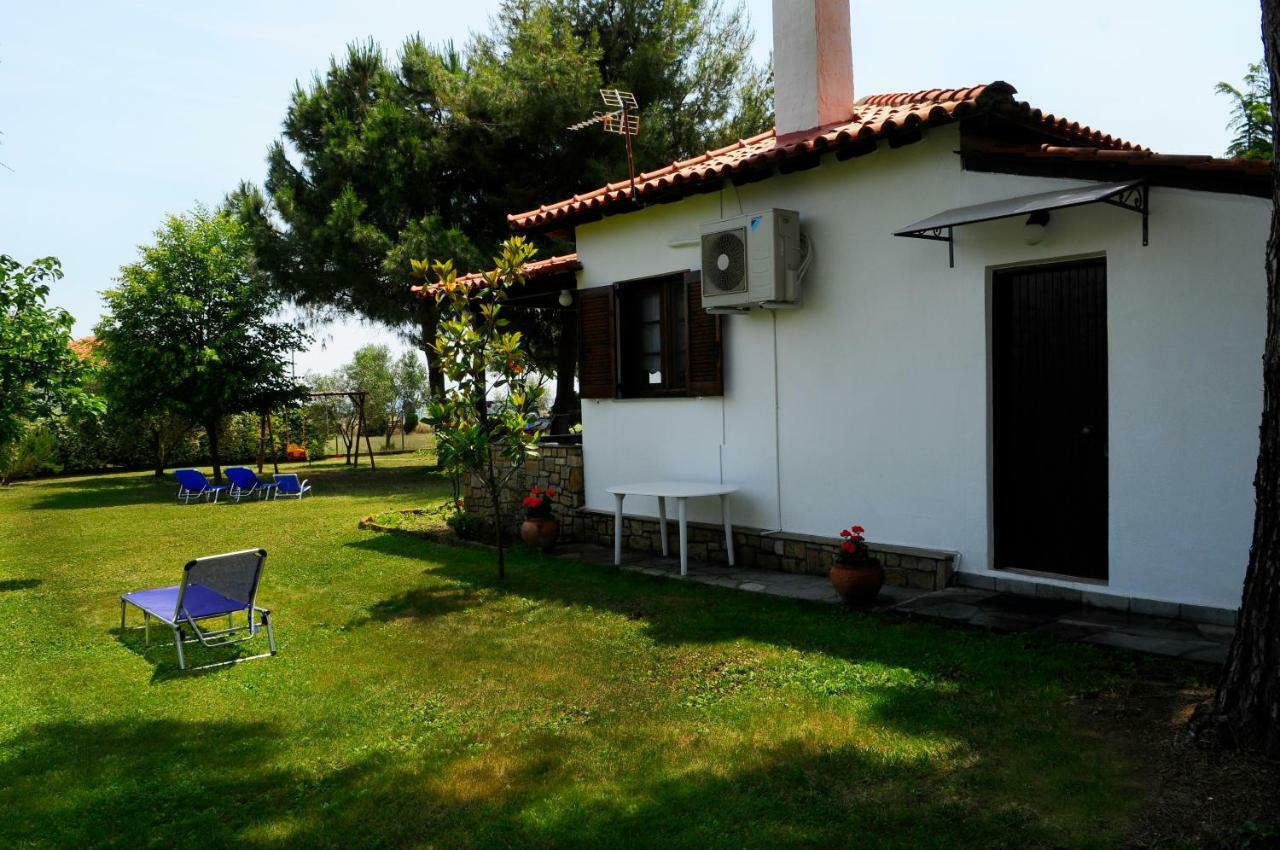 Athos View Villa By The Sea Ormos Panagias Extérieur photo