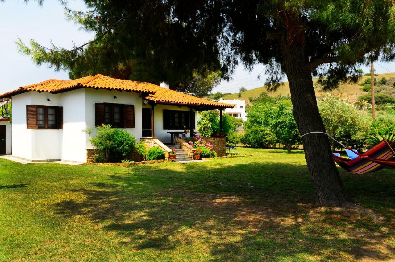 Athos View Villa By The Sea Ormos Panagias Extérieur photo