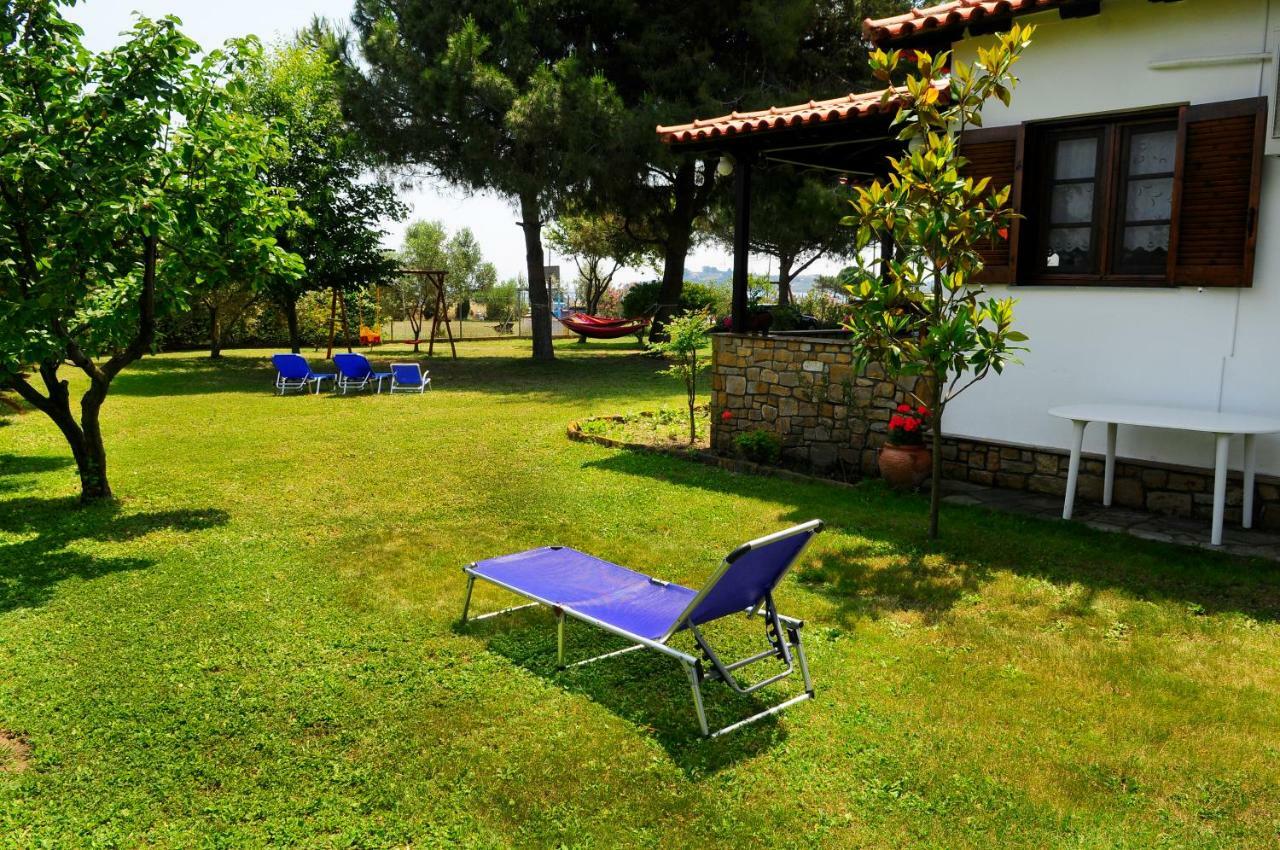 Athos View Villa By The Sea Ormos Panagias Extérieur photo