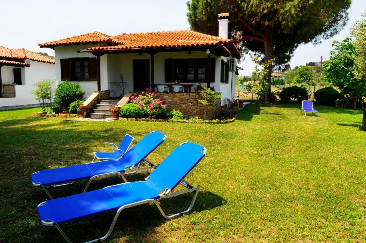 Athos View Villa By The Sea Ormos Panagias Extérieur photo