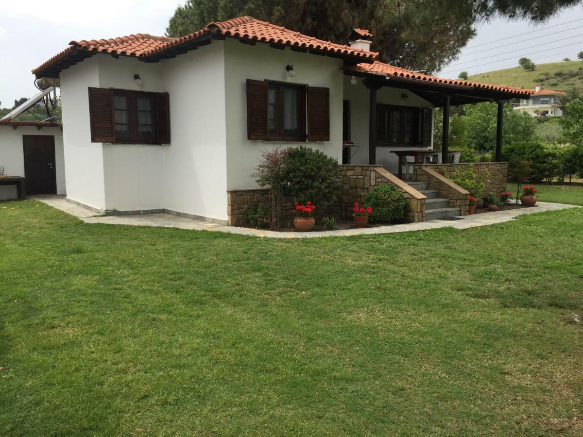 Athos View Villa By The Sea Ormos Panagias Extérieur photo