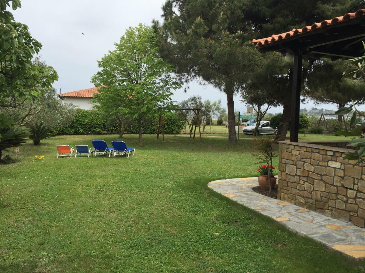 Athos View Villa By The Sea Ormos Panagias Extérieur photo